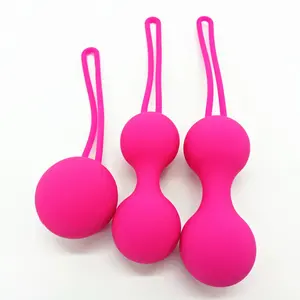 Fabricants vente en gros 3 pièces/boîte exercice des muscles vaginaux entraînement vaginal balle de Kegel balle Koro balle pour femmes jouets sexuels