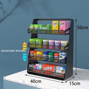 Petit présentoir en métal Snack Candy Food Présentoir en métal Snacks Display Stand pour les super marchés - Product Image 4