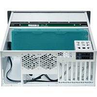 Boîtier de serveur 4U 24 baies Hot Swap LF24S-6G personnalisable, profondeur 550 mm, pour NAS ATX, édition domestique silencieuse avec backplane 6 Gb
