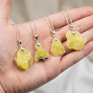 Hand <b>crafted</b> Natural Brucite Gemstone Pendant Necklace 925 Sterling Silver Boho Fine Jewelry Women Gift Ready to Ship - Product Image 1