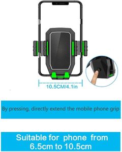 Longyang 2 en 1, Portavasos Multifuncional de Plástico para Puerta de Auto de Lujo/Negocios, Adaptador Expandible con Base Ajustable, Soporte para Teléfono Celular - Product Image 3