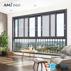 Fenêtre coulissante moustiquaire avec cadre en aluminium et verre trempé – <span class=keywords><strong>Prix</strong></span> Philippines - Product Image 3
