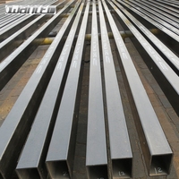 Tubes carrés et rectangulaires en acier au carbone JIS G3466 STKR 400/490 pour la construction de cadres de tuyaux de forage soudés