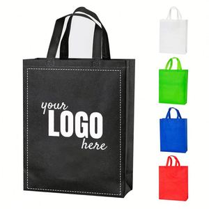 Bolsa de Compras Reutilizable Personalizada Ecológica de Tela No Tejida, para Regalos Promocionales - Product Image 1