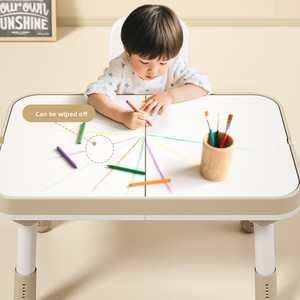 Ensemble de <span class=keywords><strong>bureau</strong></span> réglable pour l'apprentissage des enfants, idéal pour la maternelle, l'éducation préscolaire, l'écriture et la lecture, et tableau de dessin pour filles - Product Image 2