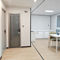 La plus grande maison de conteneur pliable préfabriquée personnalisable extensible étain 3 chambres à coucher plans portable minuscule hangar 40