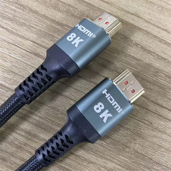 Certificado Hdmi 2,1 V de alta velocidad Gbps de apoyo dinámico Hdr Tdr 8K 60Hz 4K 120Hz resolución Hdmi a Hdmi Cable 15M