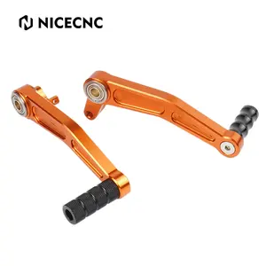 NiceCNC Orange Bremse Kupplung Getriebe Pedal Hebel für KTM 125 200 390 Duke RC 2011-2016