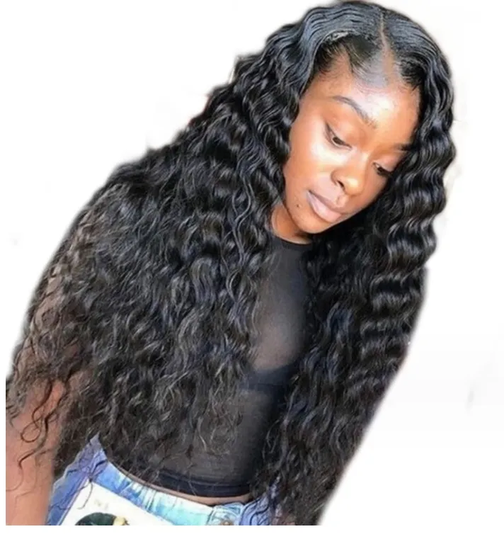 Европейский Американский парик женский Африканский маленький кудрявый модный центр длинные вьющиеся волосы кукурузные перманентные синтетические волосы парик головной убор