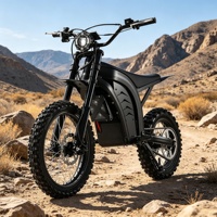 Moto électrique E Moto 60 km/h, 3 vitesses, moteur central, 5000 W de puissance, batterie lithium 60 V 22,5 Ah, moto tout-terrain pour adultes
