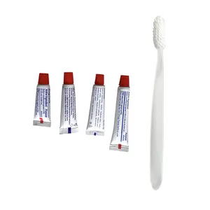 hotel disposable plastic pp toothbrush with toothpaste eco friendly