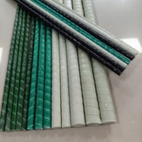 Barres en fibre de verre pour la réparation de chaussées, barres de profondeur adaptée pour les barrières de medianes autoroutières, offre en vrac sur palette, programme d'approvisionnement