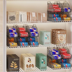 Estantes de Almacenamiento Modernos de Hierro para Refrigerador de Cocina, de un Solo Nivel, Desmontables y Ensamblables, para Cerveza, Bebidas y Latas, Venta al Por Mayor - Product Image 5