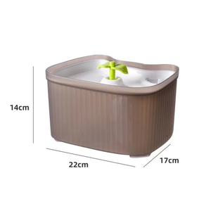 Fuente de agua inteligente para gatos, fuente de agua enriquecida para gatos, fuente de agua de plástico fácil de limpiar para perros, para uso doméstico, suministro al por mayor - Product Image 4