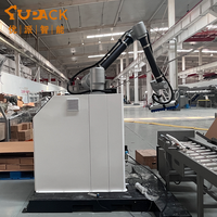 Sistema Paletizador Robótico Móvil Sin Barreras con Motor PLC y Caja de Cambios para Despliegue Flexible, Fácil Programación, Capacidad de 7-13 Cajas/min
