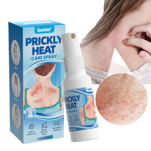 Sumifun Private Label <span class=keywords><strong>Prickly</strong></span> <span class=keywords><strong>Heat</strong></span> Powder Spray Rinfrescante per Pelle Secca con Vitamina E e Ingredienti Erboristici 30mL - Sollievo dal Dolore e Cura della Salute - Product Image 1