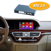 Boîtier décodeur CarPlay sans fil portable pour Mercedes Benz Classe S W221 2006-2009 NTG3.0 Android Auto Commande au volant USB