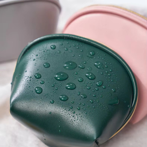 Mở phẳng mini trang điểm Túi Thiết kế vỏ PU da xách tay Son môi túi lưu trữ đồ trang sức Túi cusrom nhỏ trang điểm túi - Product Image 2