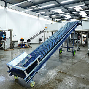 Hoge Capaciteit Draagbare Vouwband Transportband Hogetemperatuurbestendige Mijnbouwtransportband Toegepast Op Steenmateriaalfabriek - Product Image 5