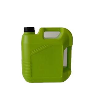 Bouteille d'huile moteur <span class=keywords><strong>en</strong></span> plastique vert de 4 litres (1 gallon), bidon vide avec poignée - Product Image 1