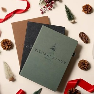 Custom Printed A5 PU Leather Lined Journal Notebook for Students &amp; Office - Product Image 3