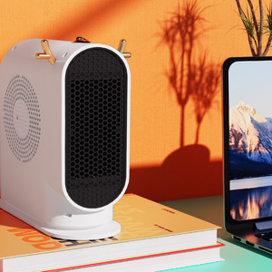 <span class=keywords><strong>Chauffage</strong></span> infrarouge électrique miniature portable <span class=keywords><strong>de</strong></span> 500 W pour la maison, le bureau, la chambre d'étudiant, le jardin, le salon, protection contre la surchauffe - Product Image 3