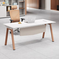 Mobilier de bureau pour chef de bureau Table de bureau exécutive pour chef d'entreprise Table de bureau de luxe pour chef d'entreprise