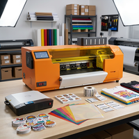 Imprimante DTF XP600 avec four tout-en-un, machine de transfert direct sur film de 33 cm avec encre blanche CMYK W pour t-shirts