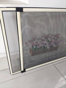 ม่านหน้าต่างตาข่ายอลูมิเนียมแบบสไลด์<span class=keywords><strong>มุ้งลวด</strong></span>หน้าต่างไล่ยุง - Product Image 6