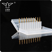 Fraise rotative en carbure de tungstène H3, tige de 3 mm, dureté de la tête 90-91 HRA, dureté de la tige 40-45 HRC, surface brossée, électrique