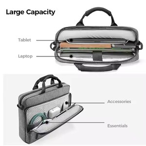 Bolsa para computadora portátil 15,6 ecológica de alta calidad, diseño personalizable de moda de mano con eslinga duradera para niñas universitarias - Product Image 4