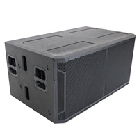 STX828S Caisson de basses extérieur double 18 pouces haute puissance 1200W/1600W pour concerts, événements et scènes