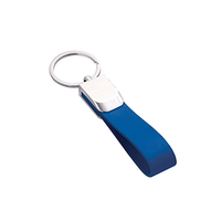 Bijoux fantaisie Simple cuir métal porte-clés hommes femmes accessoires cadeaux porte-clés porte-clés cuir