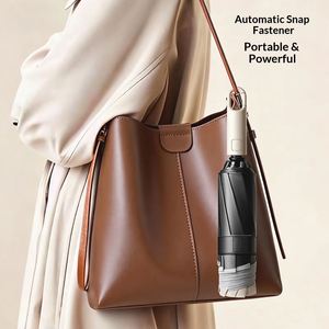 Paraguas Moderno Totalmente Automático con Gancho, Antitormenta, Protección Solar y Contra la Lluvia, Reforzado, para Regalos Empresariales, Venta al por Mayor Transfronteriza - Product Image 2