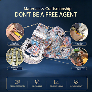 Cinturón Inspirado en BB <span class=keywords><strong>Simon</strong></span>, Estilo Punk, Cowboy, Rock, Y2K, Urbano, Servicio Personalizado Disponible - Product Image 2