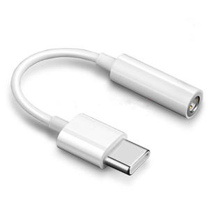 Cable USB-C <span class=keywords><strong>a</strong></span> AUX para Auriculares, <span class=keywords><strong>Convertidor</strong></span> de Auriculares Digitales de 3.5mm <span class=keywords><strong>a</strong></span> Tipo C, Cable Adaptador de Audio - Product Image 1
