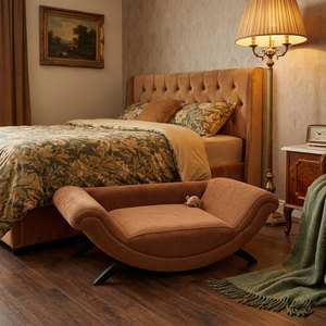 Sofá de Diseño de Alta Gama para Mascotas, Cama de Lujo de Terciopelo Suave para Gatos, Cachorros y Perros Pequeños de Interior - Product Image 5