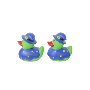 Unique Custom Rubberduck Baby Bath Toys Pattern Designs Bathtub Fun for Kids and Toddlers Bulk Mini Small Plastic logo Vinyl - Product Image 3