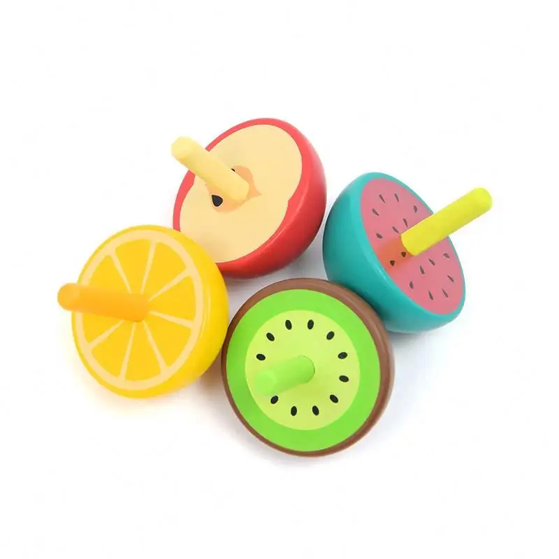 Children Spicy Fruit Small Top Mideer Toys MD2023 MD2024 MD2025 MD2026 Mideer wooden top