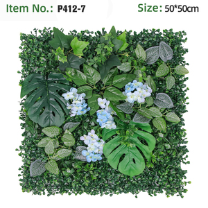 Panneau mural vertical en herbe artificielle tropicale en plastique, résistant aux UV, pour <span class=keywords><strong>jardin</strong></span>, hôtel, toile de fond de mariage, extérieur et intérieur - Vente en gros - Product Image 2