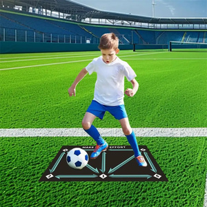Alfombrilla <span class=keywords><strong>de</strong></span> fútbol <span class=keywords><strong>Entrenamiento</strong></span> <span class=keywords><strong>de</strong></span> fútbol Pace Equipo <span class=keywords><strong>de</strong></span> control <span class=keywords><strong>de</strong></span> pelota Agility Footstep Training Mat Mejora la coordinación <span class=keywords><strong>de</strong></span> las piernas - Product Image 3