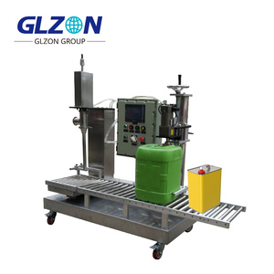 Machine <span class=keywords><strong>de</strong></span> remplissage chimique automatique <span class=keywords><strong>de</strong></span> haute précision pour bidons, compatible acide/écouvillant/détergent, économie d'énergie, surveillance à distance - Product Image 3