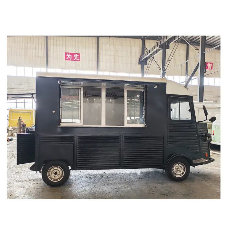 Strong Food Truck Hot Sale European Food Trailer Electric Food Truck Fully Equipped For Hot Dogs And Burgers