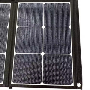 Panel Solar Plegable de 200W Tipo N ETFE, Resistente al Agua, para Emergencias al Aire Libre, Suministro de Energía Fotovoltaica Portátil, Precio Directo de Fábrica, Negro, 21% de Eficiencia - Product Image 4