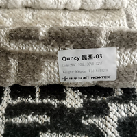 Tela de Chenilla Jacquard de Algodón y Lino Mezclado para Tapicería de Muebles, Estilo Moderno, de Alta Calidad, Teñida con Hilo, Ecológica y Resistente