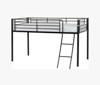 Lit superposé simple en acier taille double pour adultes, en promotion au Royaume-Uni