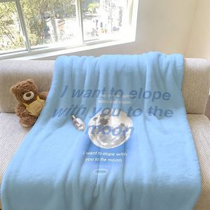 Manta de Franela de Coco para Verano, Manta Ligera Resistente a la Decoloración para Dormitorio y Sala de Estar, Impresión Personalizada OEM ODM - Product Image 5