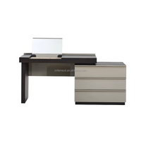 Coiffeuse minimaliste avec miroir rabattable – Offre spéciale – Table de maquillage compacte pour petits espaces – Décoration moderne pour la maison