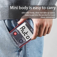 ZOYI Multimeter Digital ZT-A6 Voltmeter Profesional AC/DC Penguji Tegangan Arus dan Resistansi Meter Suhu NCV 600V 4-Digit
