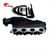 Collecteur d'admission en aluminium CNC pour moteur BMW B48 20i 330i 530i X3 X4 F30 G20 G30 G01 – Amélioration à montage direct